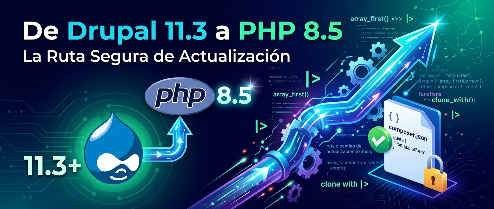 PHP 8.5 en Drupal
