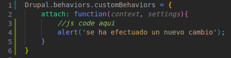 drupal behaviors