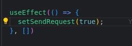 useEffect hook
